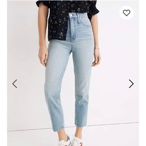 Madewell Classic Straight Jeans